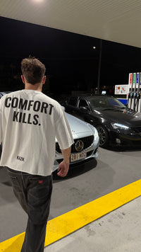 Comfort Kills Tee - White